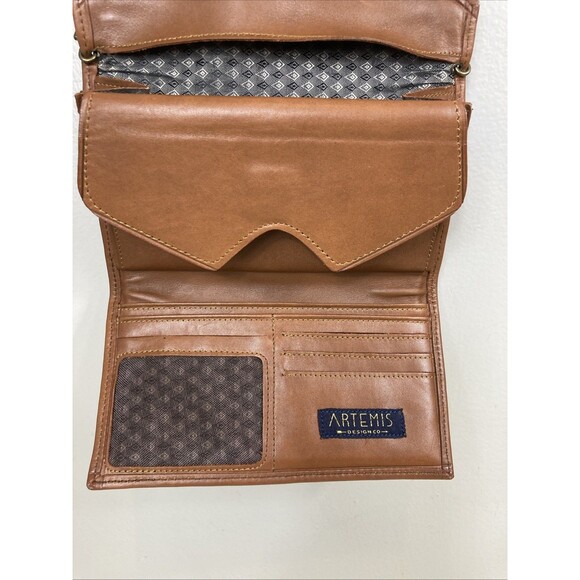 Artemis Design Co Sumak Kilim Wallet Purse Crossbody w/ Removable Shoulder Strap - Picture 6 of 15